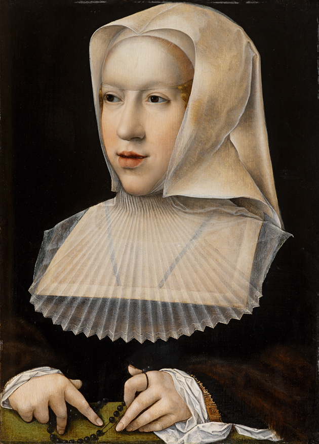 Marguerite d'Autriche - par Bernard van Orley vers 1518